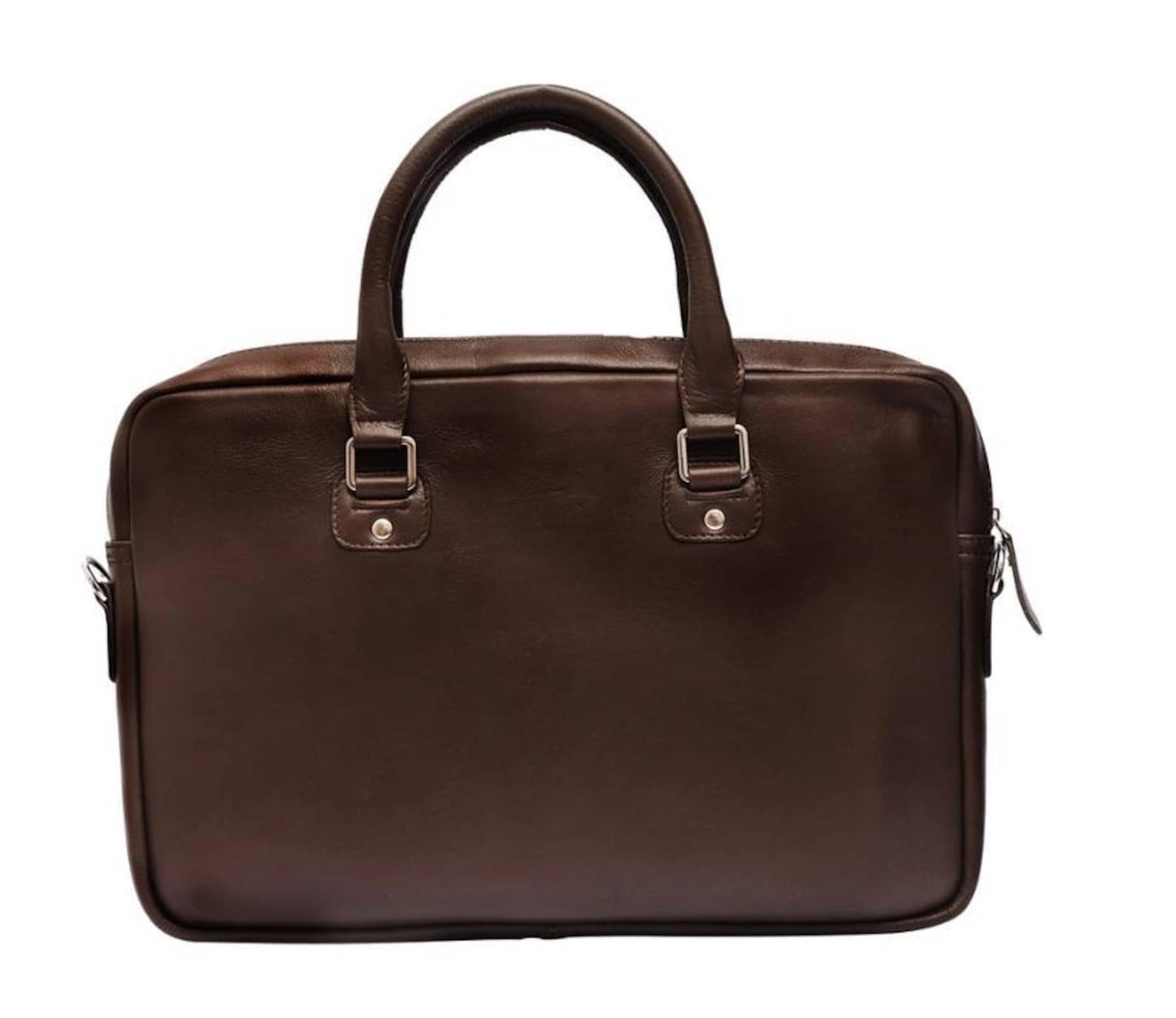 Real Natural Hair On Cowhide Laptop Bag
