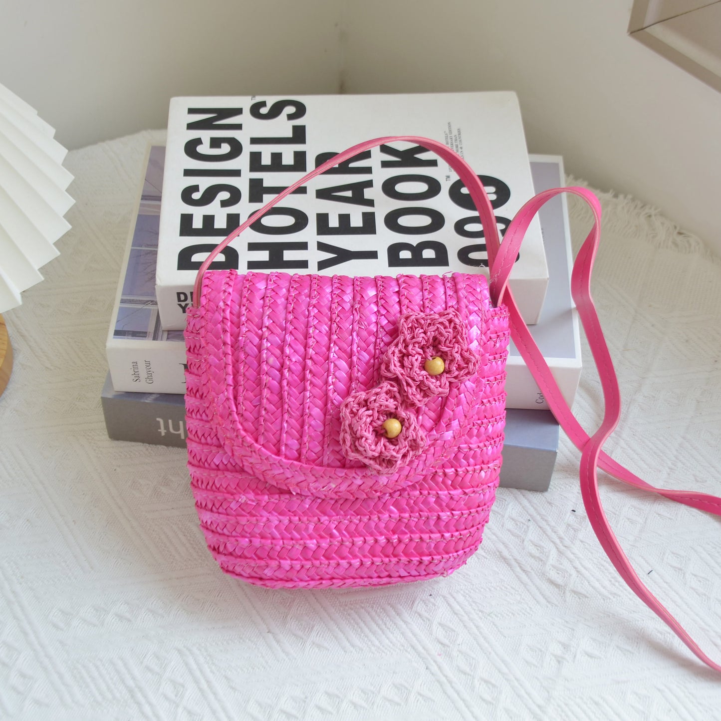 Crossbody Straw Bags For Kids