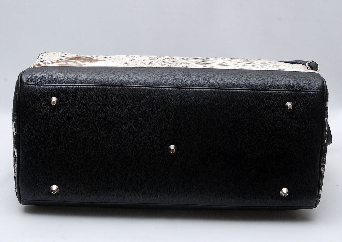 Real Natural Cowhide Duffle Bag