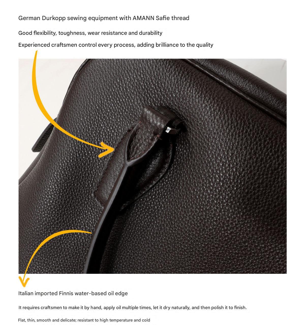 Leather Shoulder Bag Boston Briefcase Style Purse