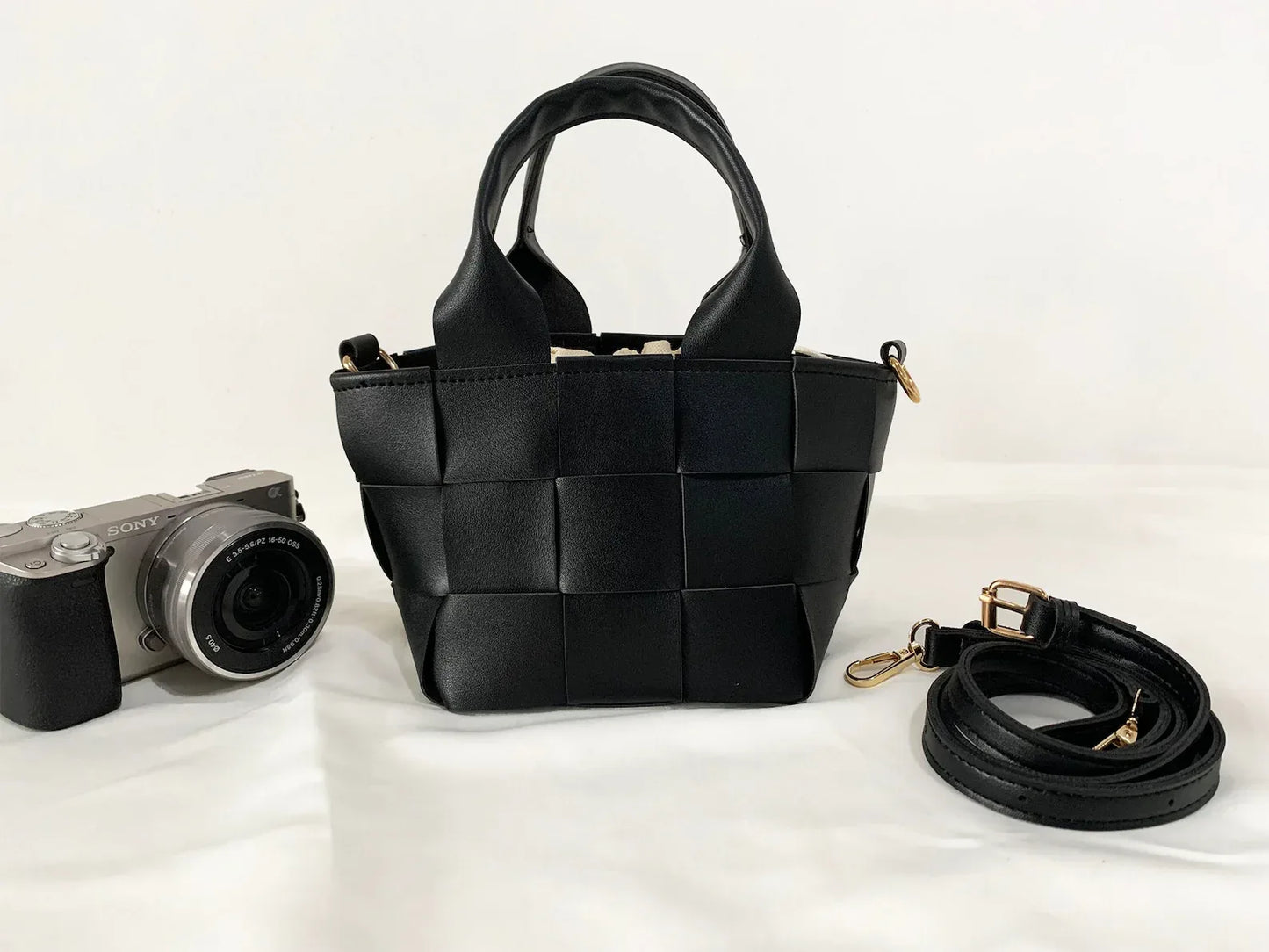Small Genuine Leather Purse for Women Mini Shoulder Bag