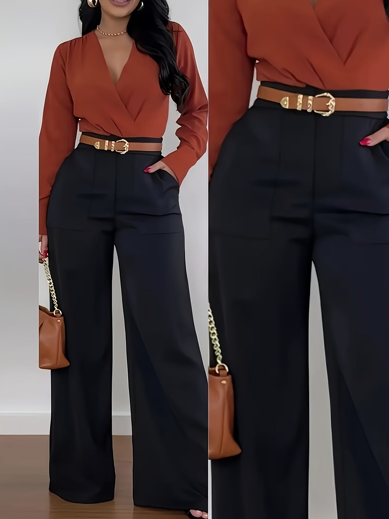 Soft straight leg women's pants