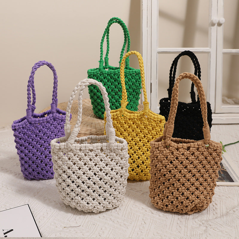 small crochet handbag mini purse