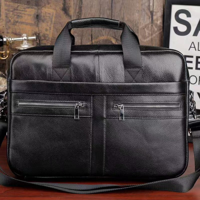 Laptop Briefcase and Leather Business Bag for Work