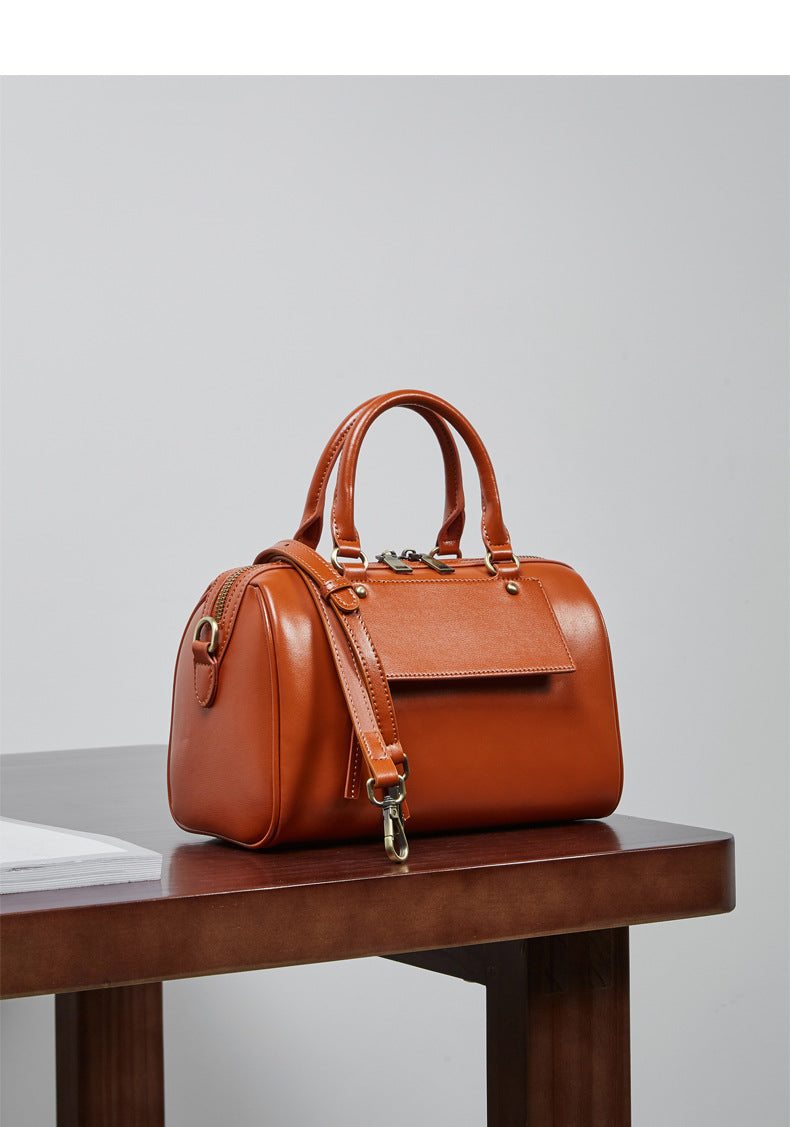 Women Real Leather Handbag Crossbody Bag