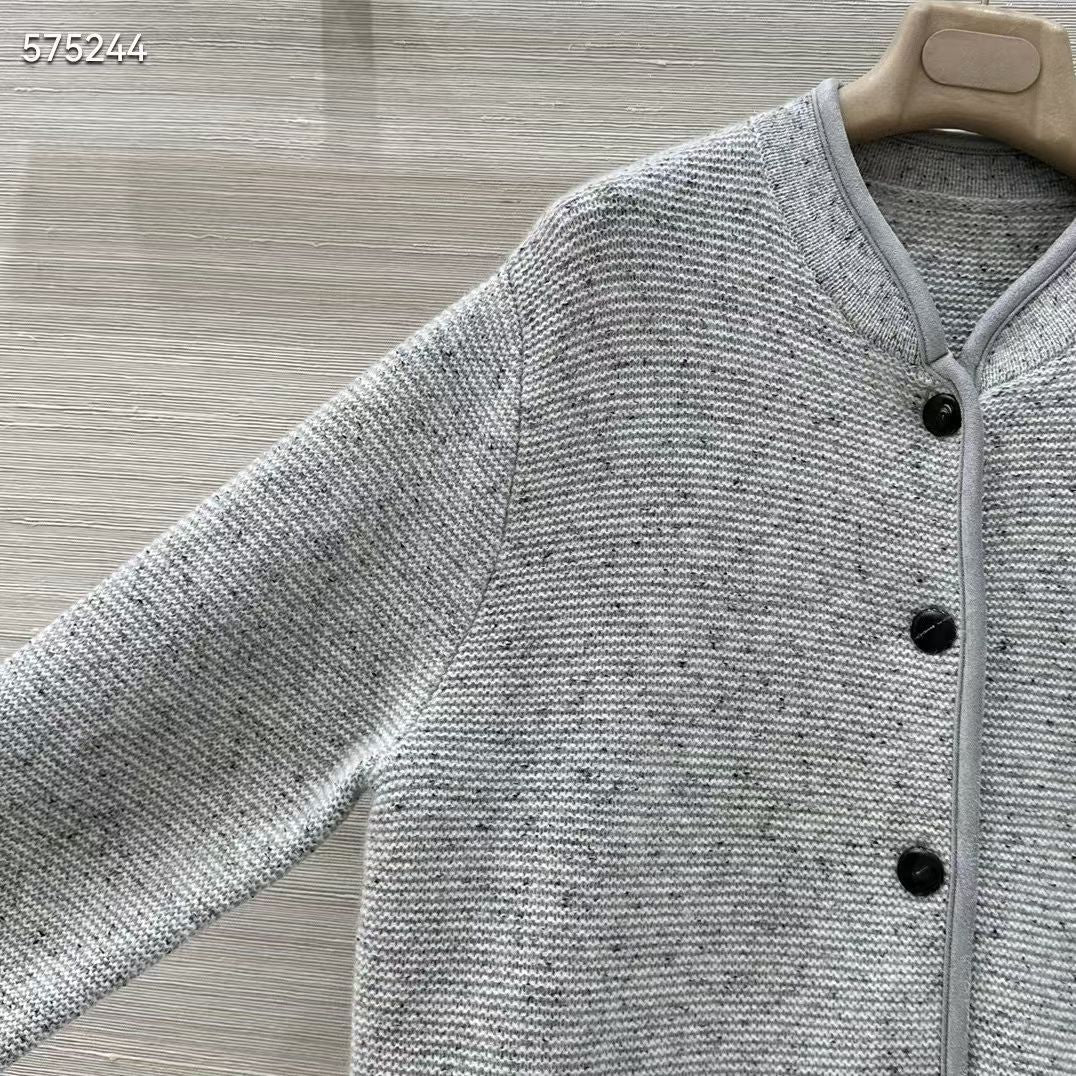 Women Genuine Cashmere Button Jacket Cardigan Coat