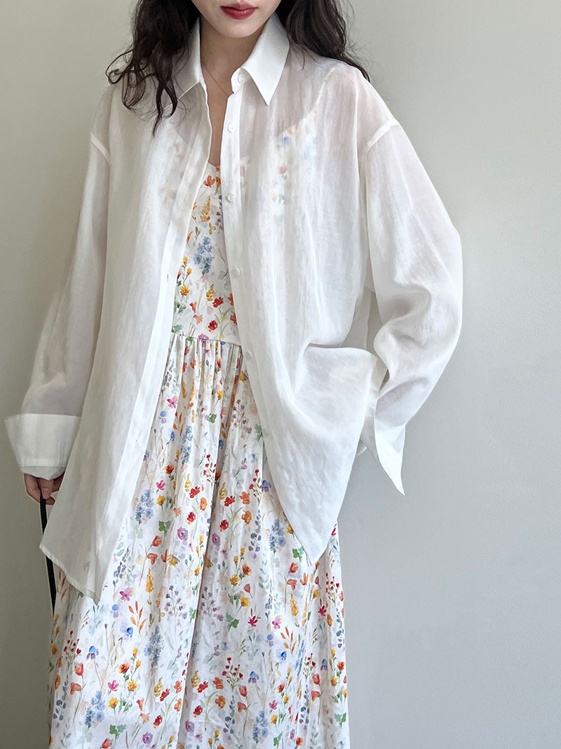 Women's Long Sleeves Blouse Shirt