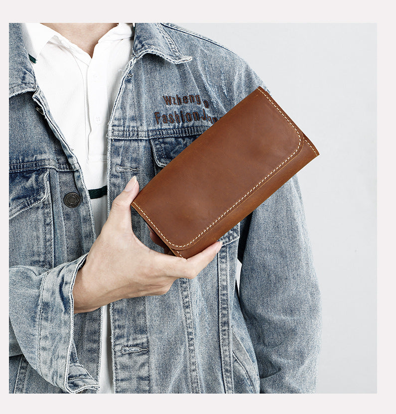 genuine leather waist belt bag