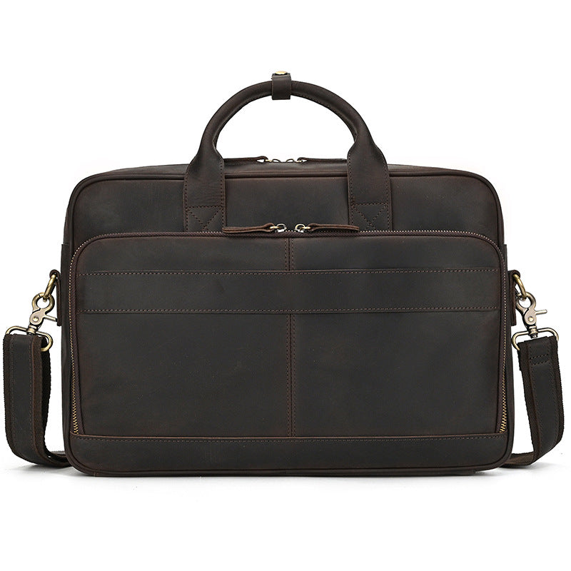 Airline Carry On Trolley Leather Sleeve Briefcase Bag