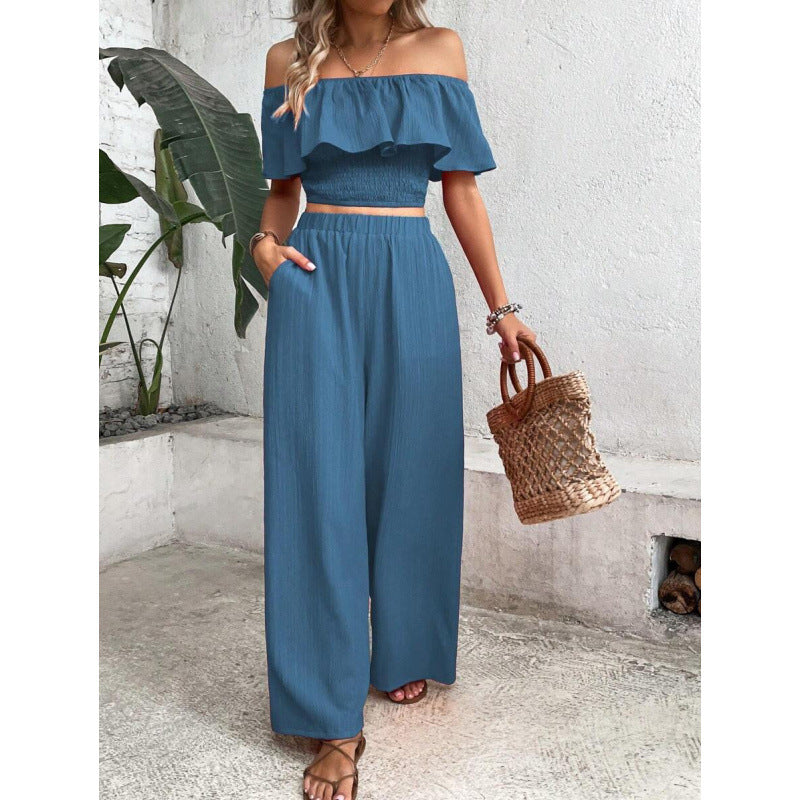 2 piece sets trouser and top