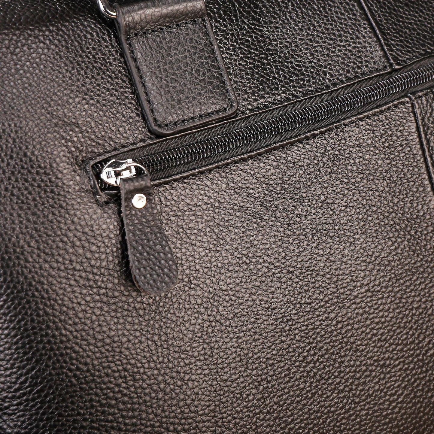 Genuine Leather Office Bag With Laptop Compartment