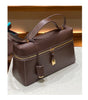 Genuine Leather Crossbody Box Purse for Women Box Purse