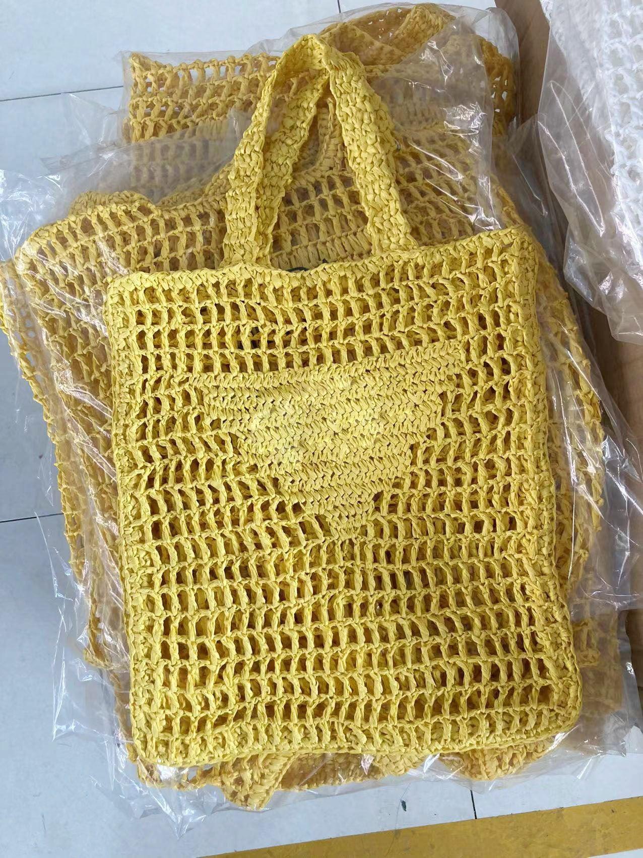 hand woven fishing net bag beach summer purse