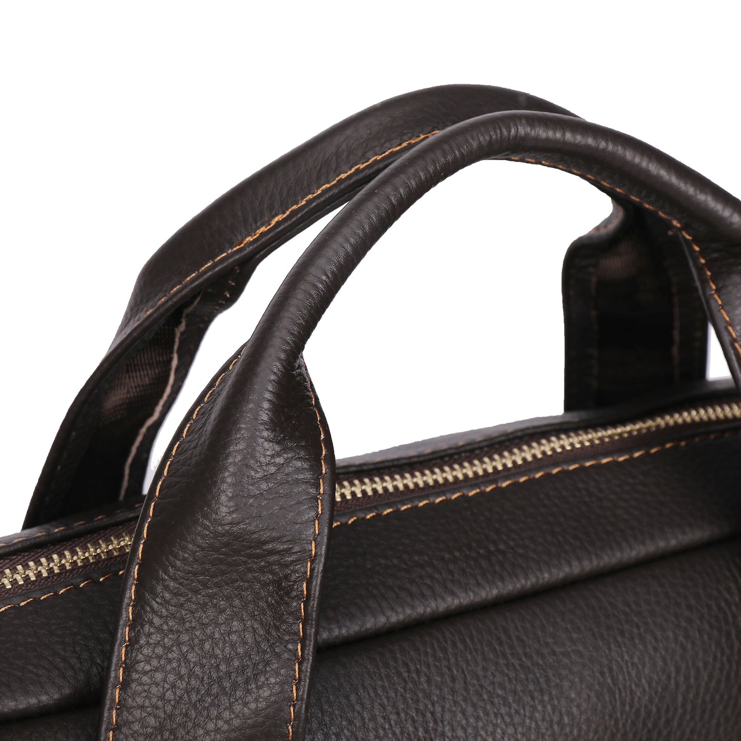 Genuine Leather Men's Office Laptop Bag