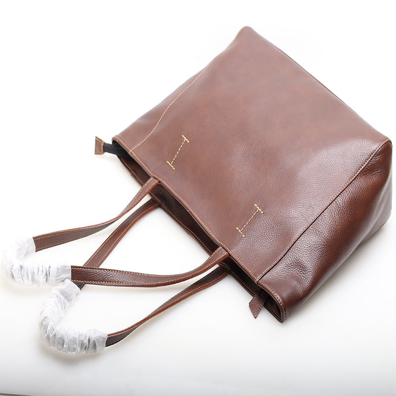Women’s Genuine Cowhide Handbag for Office & Travel