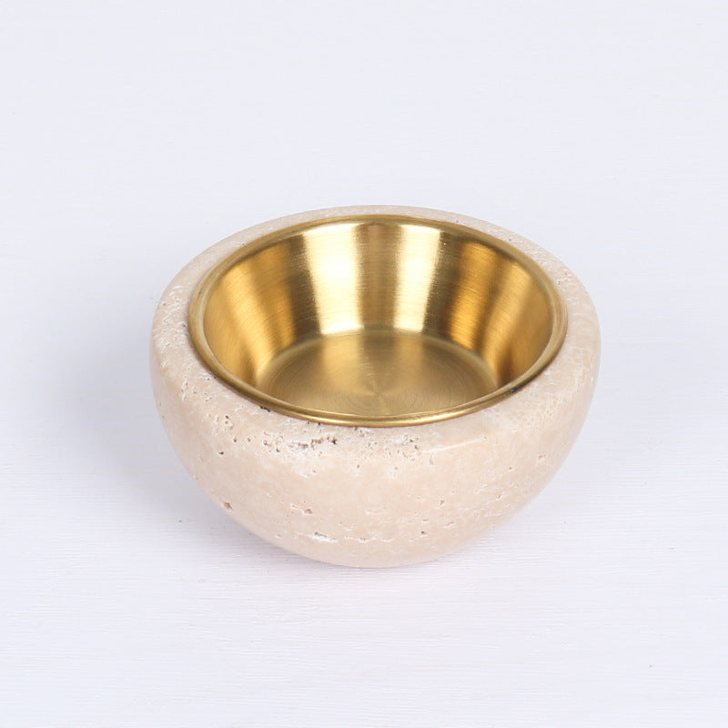 Natural Marble Aromatherapy Burner Stone Incense & Fragrance Diffuser