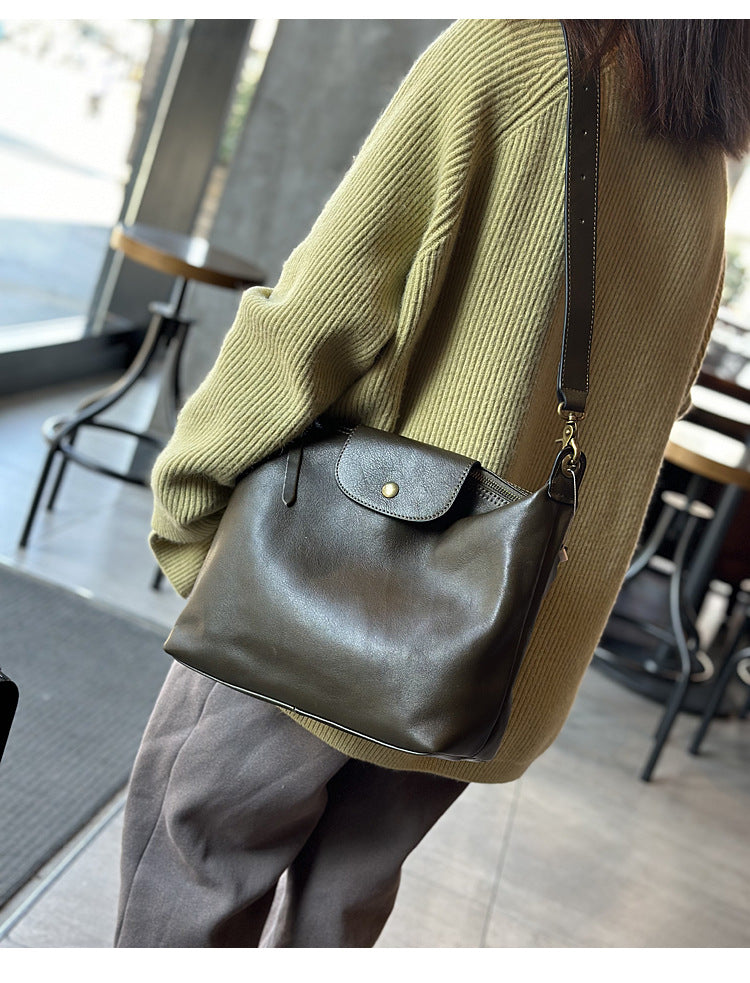 Women Leather Messenger Crossbody Purse