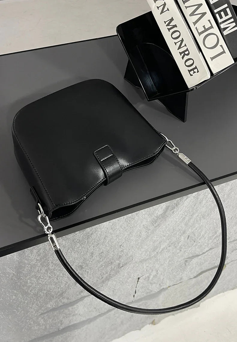 genuine leather shoulder handbag women