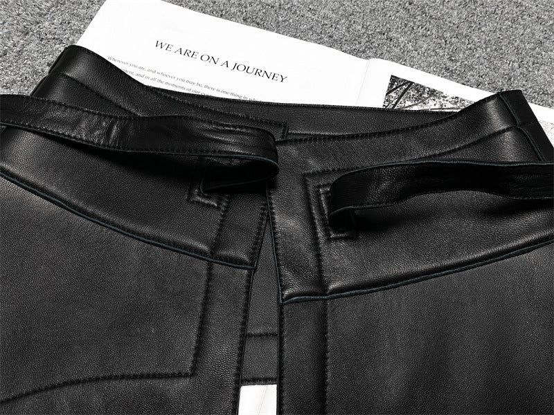 Leather Waist Belt for Women Slimming Wide Corset Style
