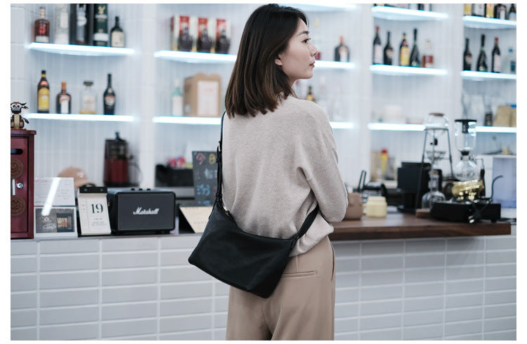 real leather handbag crossbody bag