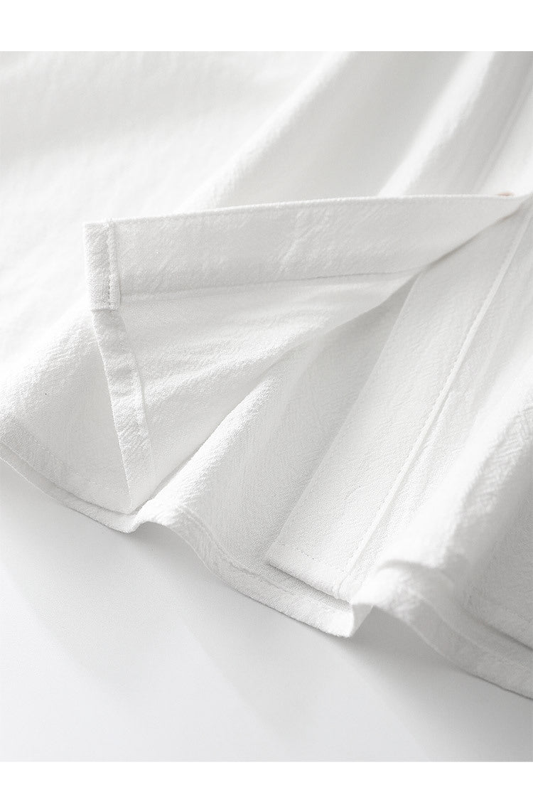 white button down shirt short sleeve women's