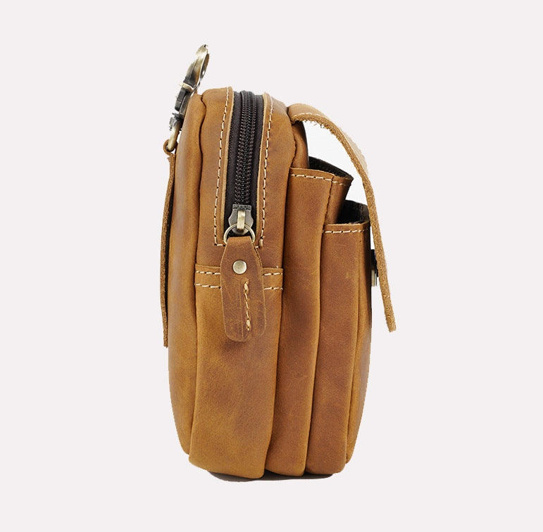 Genuine Leather Waist Bag