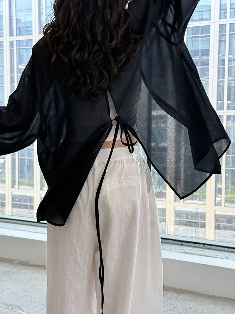 Women's Long Sleeves Blouse Shirt