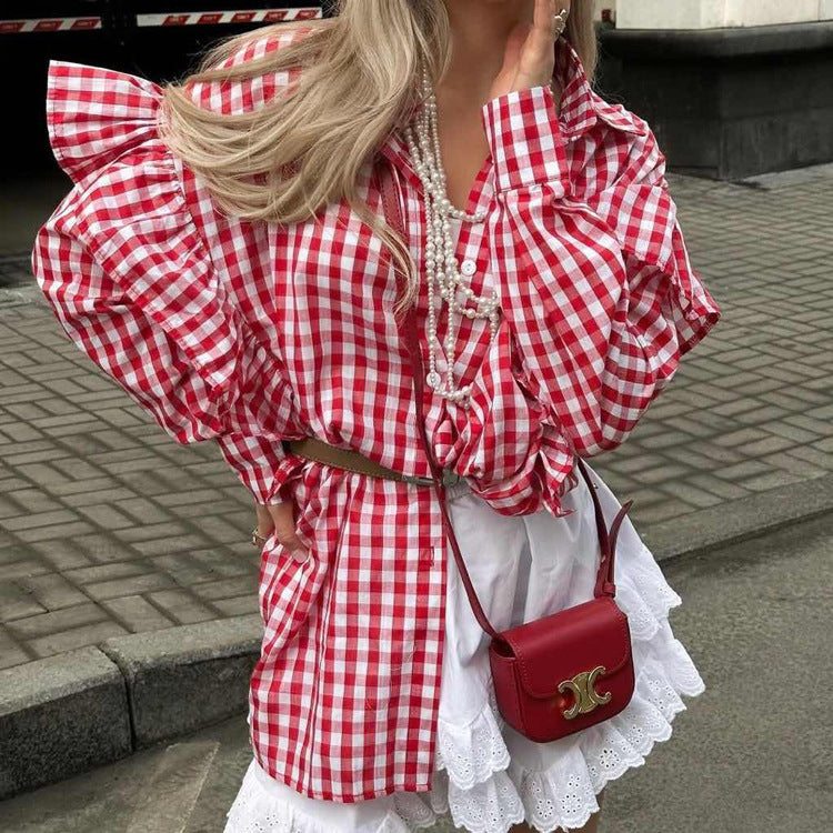 Classic Oversized Drop Shoulder Shirt For Women