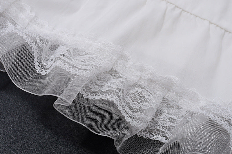 women's ruffled long frilly skirts