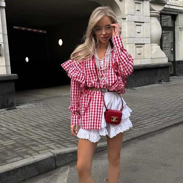 Classic Oversized Drop Shoulder Shirt For Women