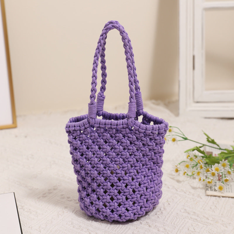 small crochet handbag mini purse