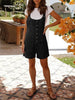 Dual Pocket Denim Overall Casual Summer Denim Onesie