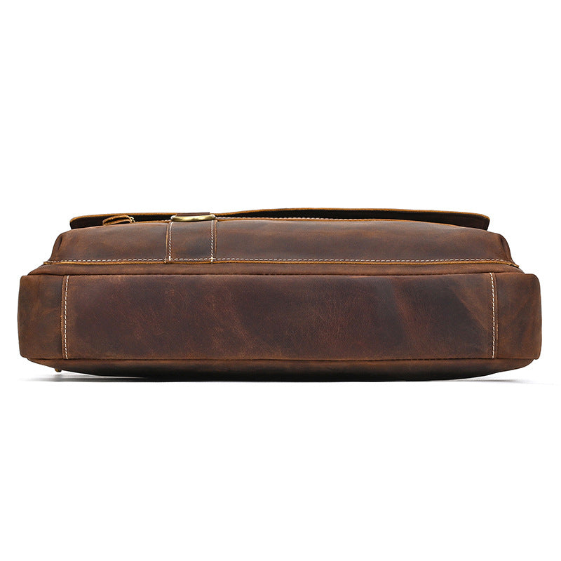 Genuine Leather Office Messenger Bag for Men