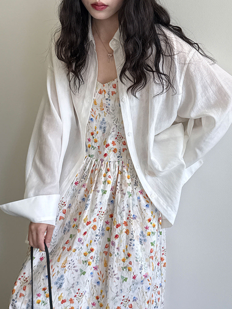 Women's Long Sleeves Blouse Shirt