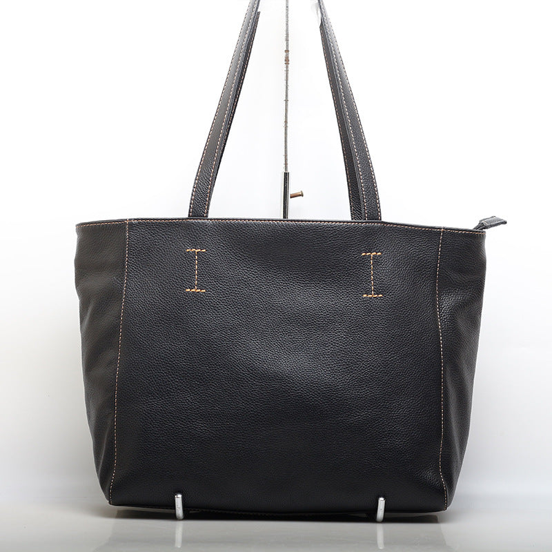 Women’s Genuine Cowhide Handbag for Office & Travel
