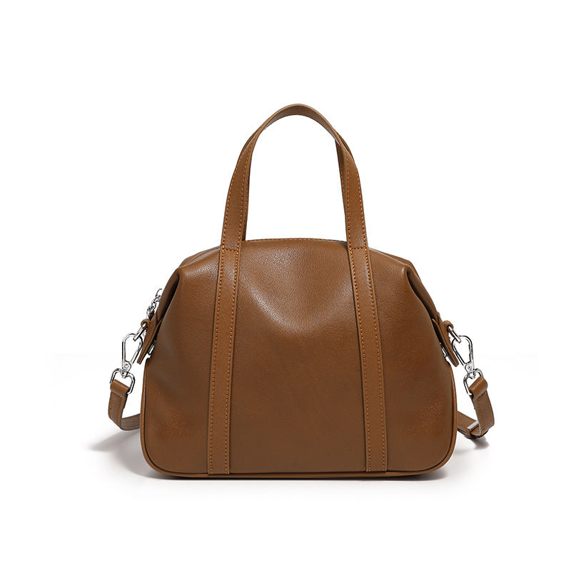 Genuine Leather Shoulder Bag Women's Crossbody Tote Handbag