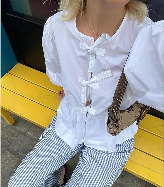 Women Puff Sleeve Shirt