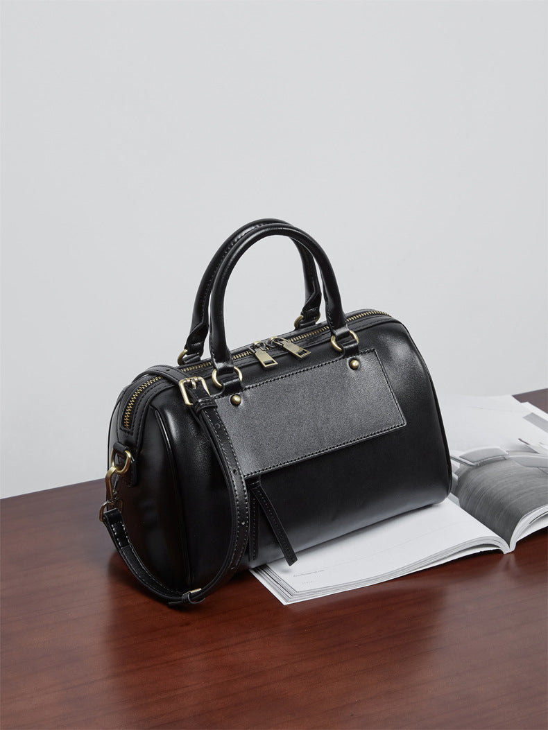 Women Real Leather Handbag Crossbody Bag