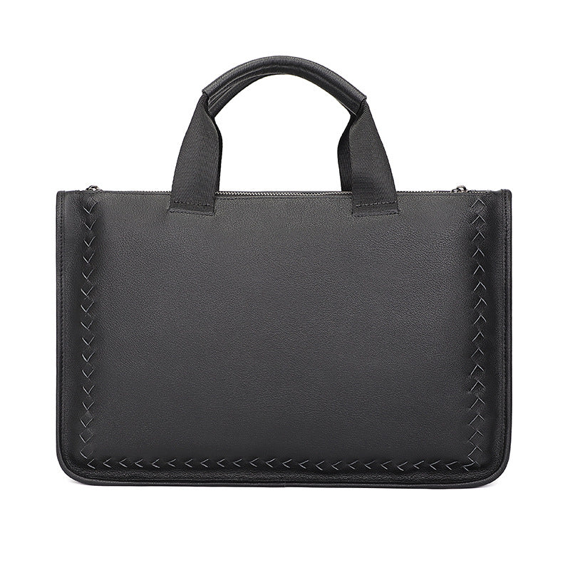 Men’s Genuine Leather Laptop Office Bag