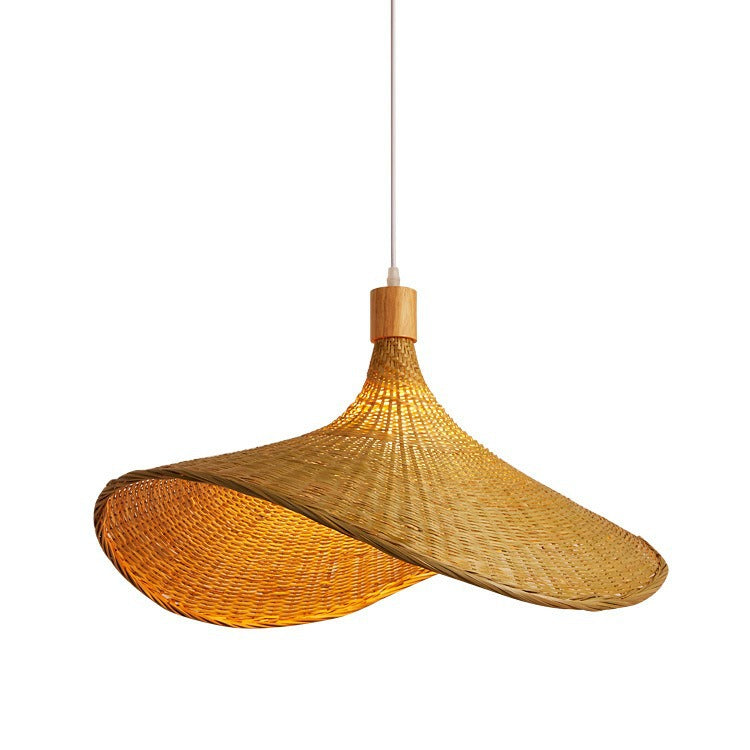 Handmade Woven Rattan Pendant Light