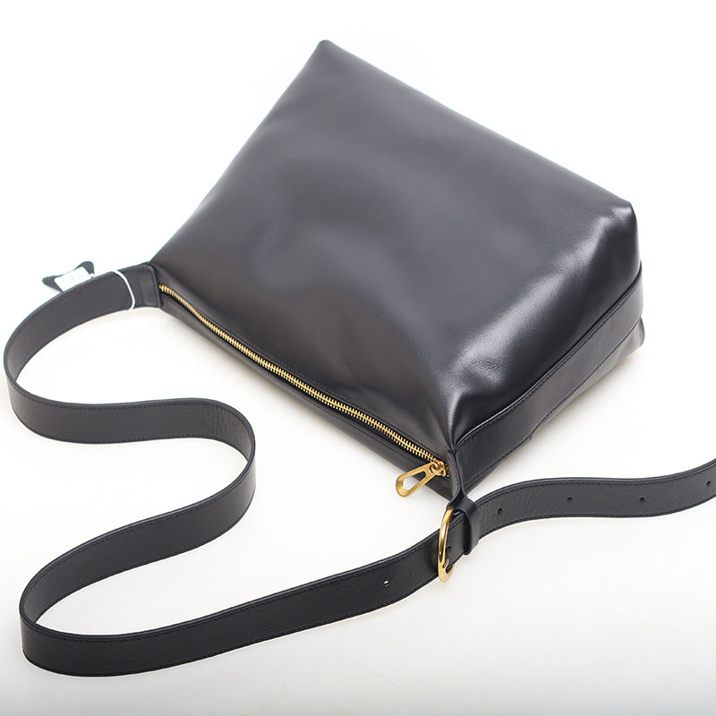 Women Leather Shoulder Bag Large Commuter Tote