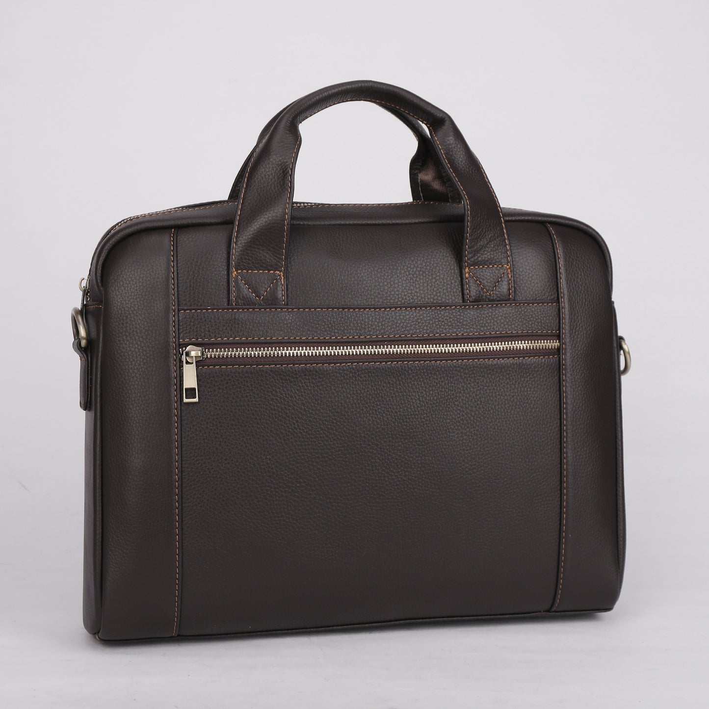 Genuine Leather Men's Office Laptop Bag
