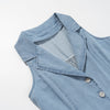 denim overalls dress for women