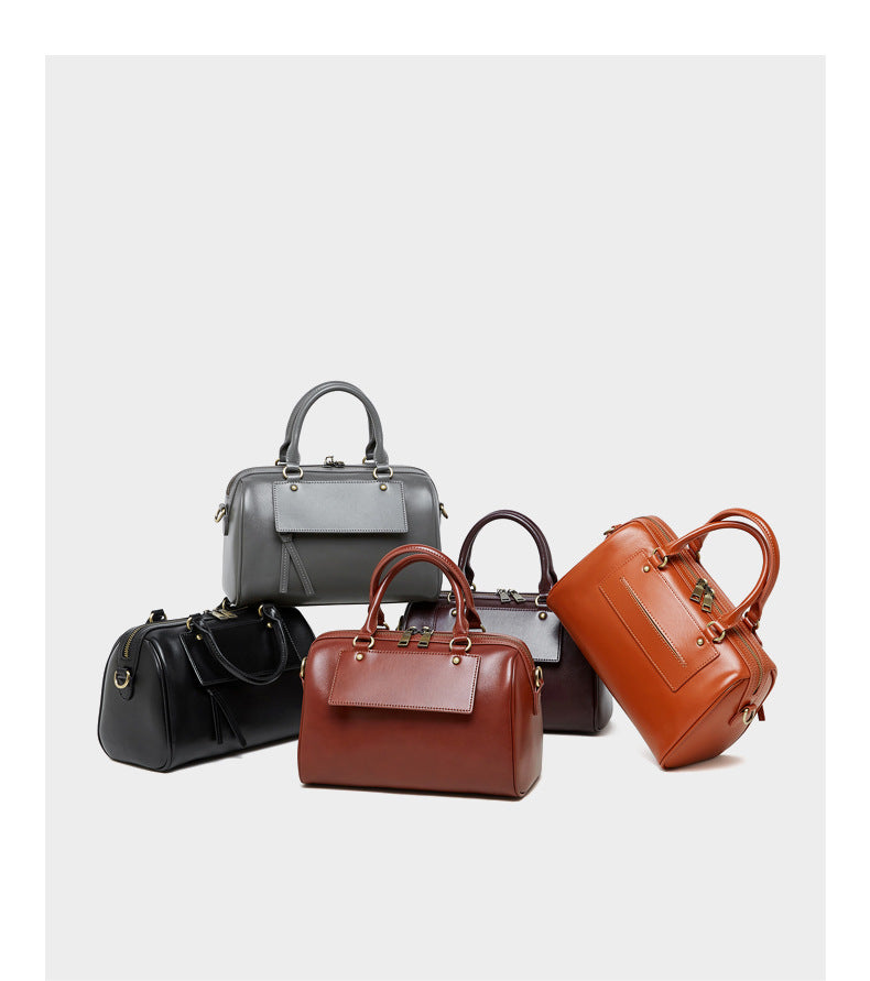 Women Real Leather Handbag Crossbody Bag