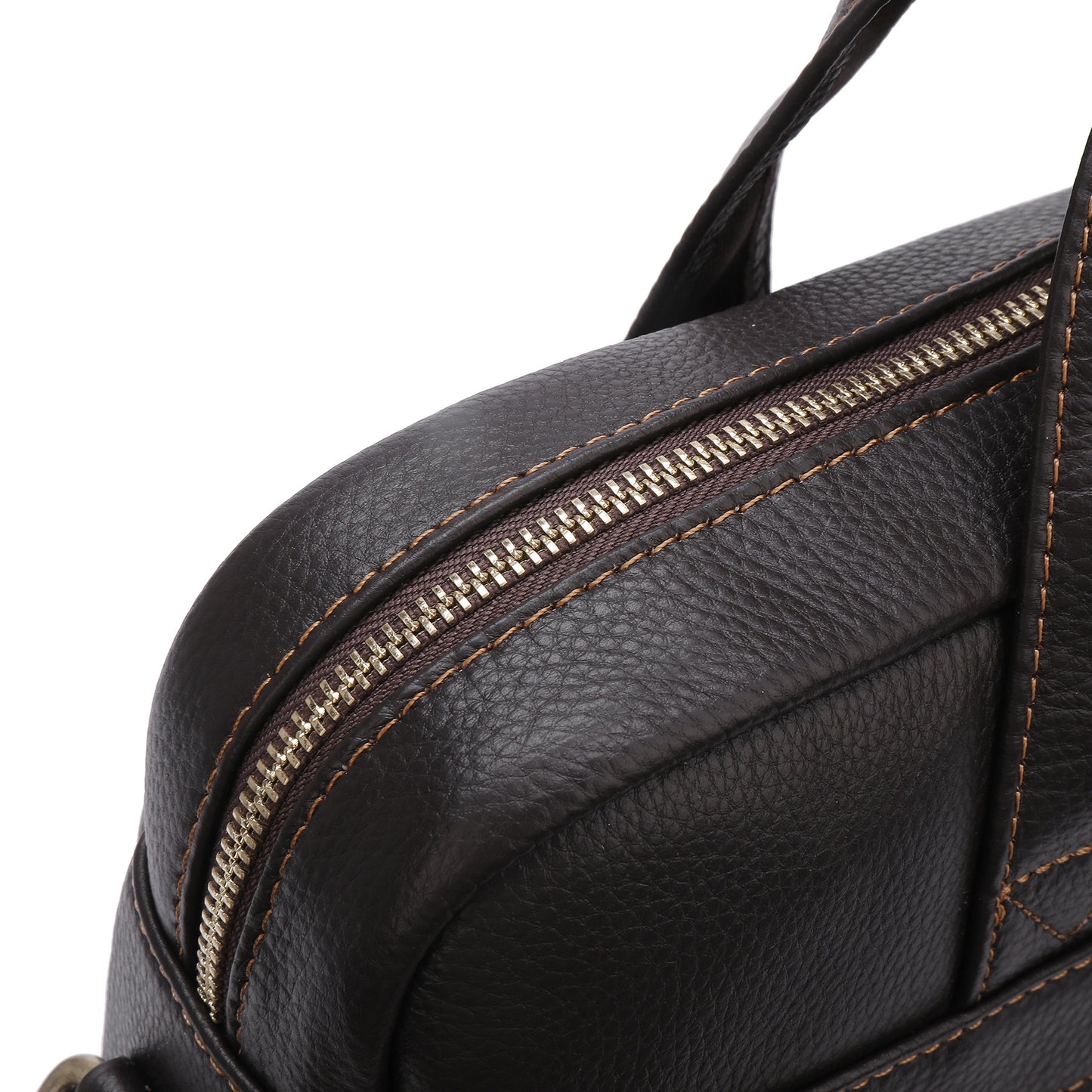 Genuine Leather Men's Office Laptop Bag