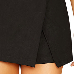 Women Wrap Summer Skorts with Side Slit