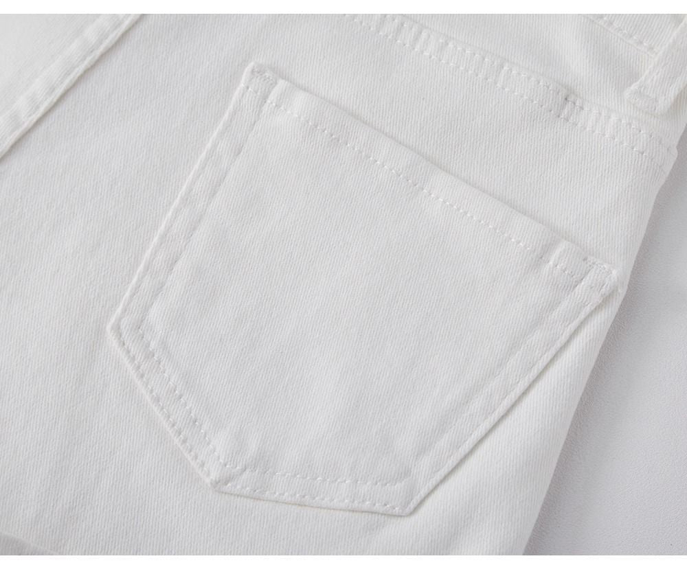high waisted zipper fly shorts