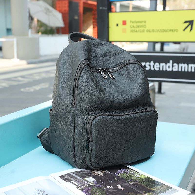 Genuine Leather Backpack for Women