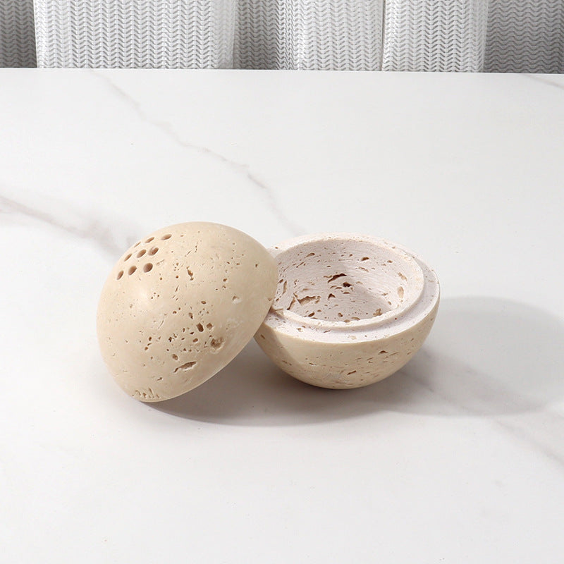 Natural Marble Aromatherapy Burner Stone Incense & Fragrance Diffuser