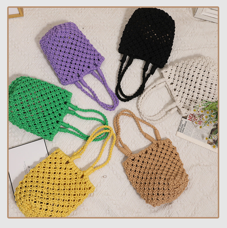 small crochet handbag mini purse